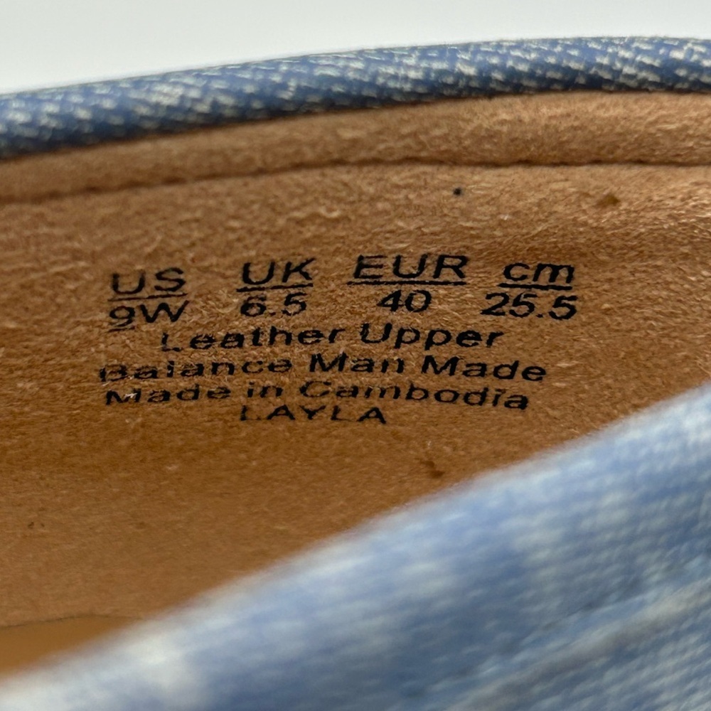 Naturalizer Layla Loafers Sky Blue Suede Women’s Flats Size 9W (EUR 40 UK 6.5) - Picture 8 of 12